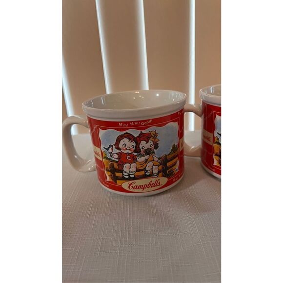 CAMBELLS SOUP MUGS CUP FOUR SEASON SET OF 2 - Picture 4 of 12